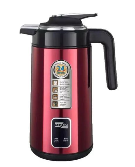 Синий Электрочайник термос Zepline ZP-123-R 3л 2200 Вт | Зображення 4