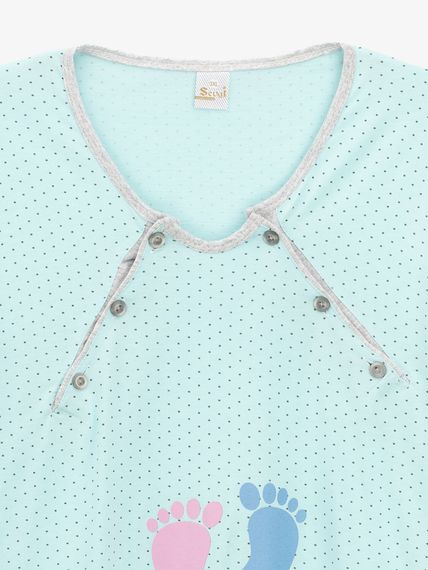 Нічна сорочка жіноча Sevgi 3200 2XL Блакитний shop (2000999565076) | Зображення 1