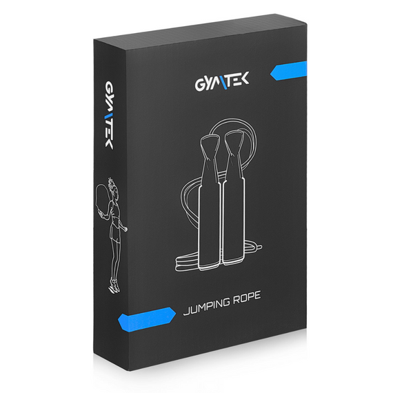 Скакалка Gymtek скоростная цветная | Зображення 6