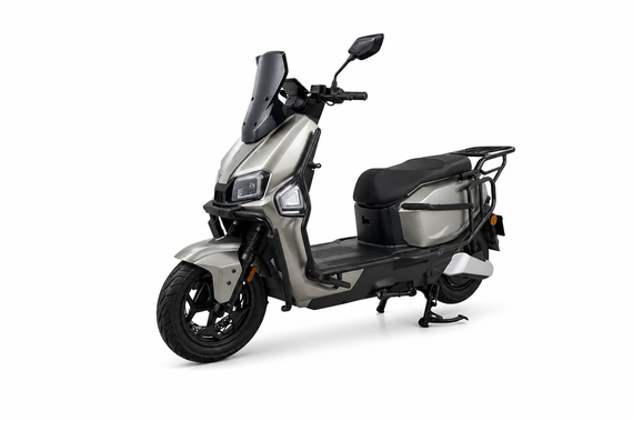 Электроскутер 2000W V-1 LFP 76.8V 30Ah LiFePO4, запас хода 80 км, городской электроскутер с кофром | Зображення 5