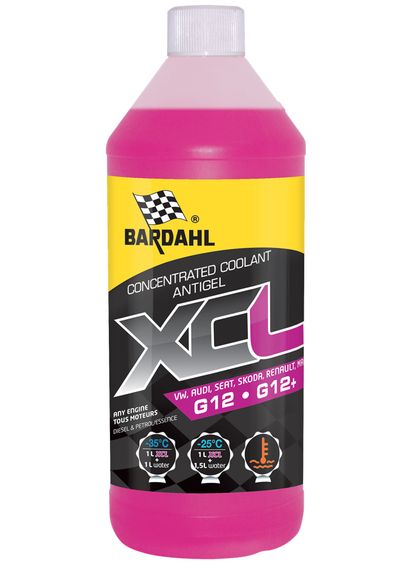 Концентрат антифризу G12+ BARDAHL RED ANTIFREEZE - ANTIGEL ROUGE червоний 1л. 7111R