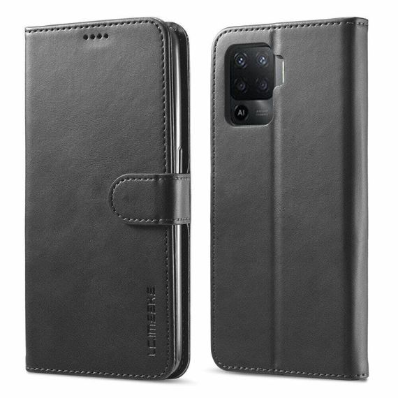 Чохол книжка iMeeke для Oppo Reno 5 4G / 5G колір Чорний | Зображення 3