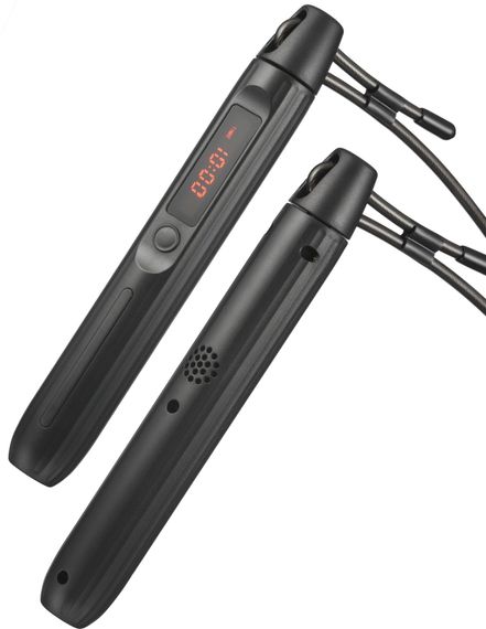 Розумна скакалка Gymtek Smart з дисплеєм і Bluetooth чорна | Зображення 5