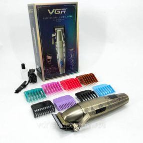Бездротовий тример для стрижки волосся VGR V-036, Універсальний тример для чоловіків KV-55
