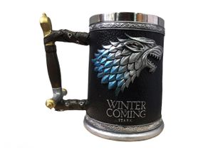 Кухоль Чашка Гра Престолів Winter is Coming Stark Targaryen 3D Дім Старк