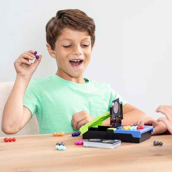 Настольная игра головоломка "IQ game toys" IQ-5 игровое поле, шарики, 40 карточек | Зображення 1