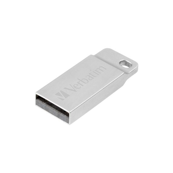 USB флеш накопичувач Verbatim 32GB Metal Executive Silver USB 2.0 (98749) | Зображення 1