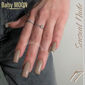 Гель-лак BABY MOON Sensual Nude №17 світло-бежевий, 6 мл
