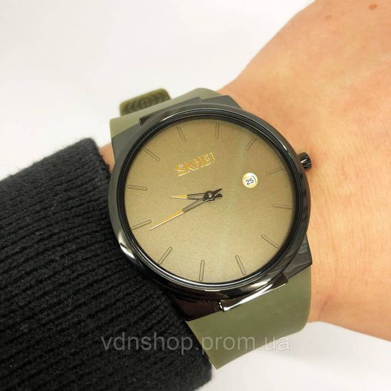 Стильные повседневные мужские кварцевые часы, Часы наручные мужские стильные модные красивые WR-77 | Зображення 5