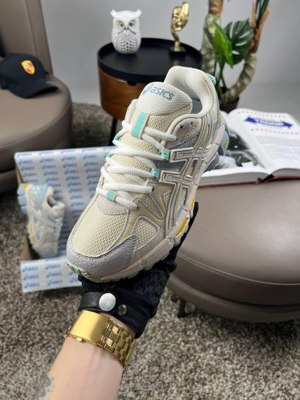 Кросівки ASICS Gel-Kahana 8 S Beige Blue Yellow , текстиль , В'єтнам 39 25 см | Зображення 6