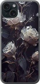 Чохол на iPhone 15 Plus Троянди 2 із силікону FCh_002293