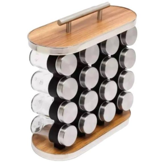 Органайзер для специй 16 емкостей Seasoning Bottle
