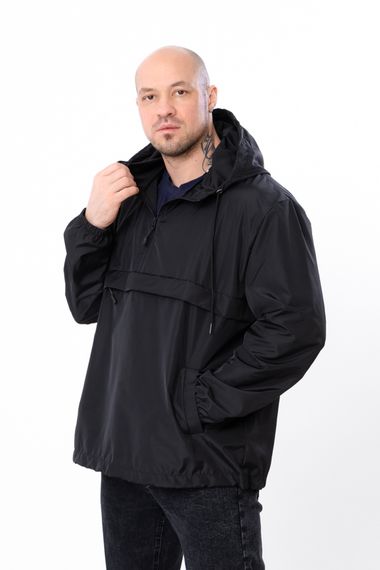 Анорак чоловічий (демісезон) Носи своє XXL Чорний (p-16352-188549) | Зображення 1