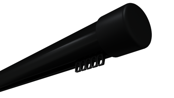 Імпрессіон карниз для штор Аресто Чорний 600 див.