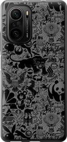 Чохол для Xiaomi Poco F3 з силікону FCh_052397