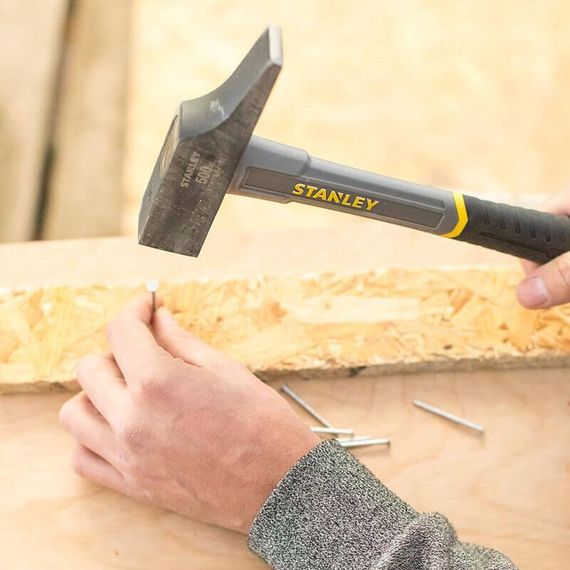 Молоток столярный Fiberglass с весом головки 500 г STANLEY STHT0-54160 | Зображення 2