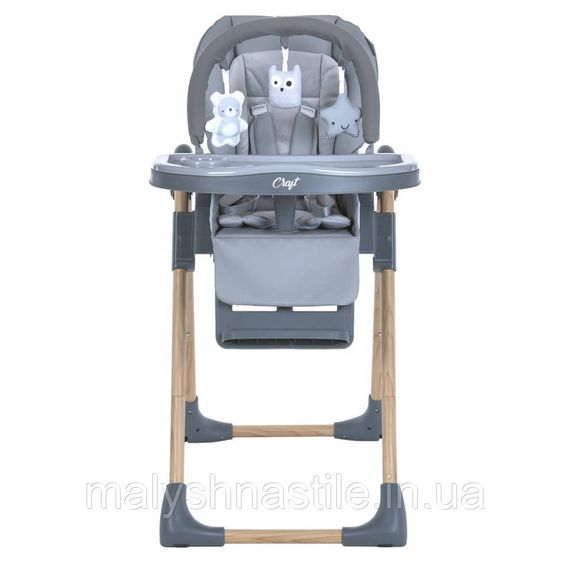 Стульчик для кормления CRAFT ME 1115-W Gray, до 15 кг | Зображення 2