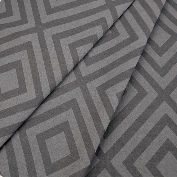 Постельное белье Love You Бязь Gold Ромб серый Евро | Зображення 1