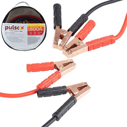 Прикурювач PULSO 800А (до -45С) 5,0м в чохлі