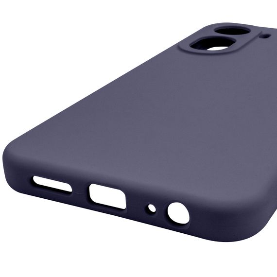 Чохол Silicone Cover Lakshmi Full Camera (AAA) для Xiaomi Redmi A7 Pro 4G / Poco C81 Темно-синій / Midnight blue | Зображення 4