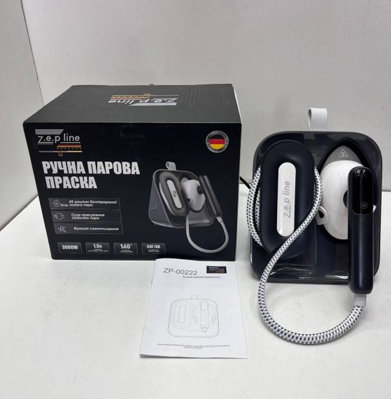 Праска парова ручна Zepline ZP-00222 Gray 3000 Вт сірий | Зображення 2
