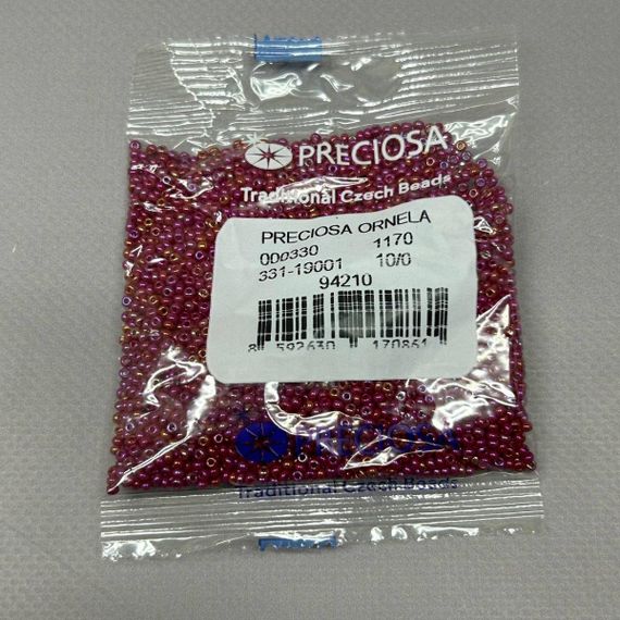 Бисер чешский Preciosa 10/0, цвет 94210 - 50 г | Зображення 1