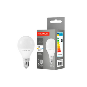 Лампа G45 6W E14 4100К 220V LED Titanum