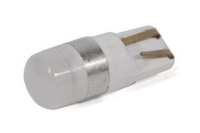Світлодіодна лампа StarLight T10 2 діода 2835 12 V 0,5 W WHITE/матова лінза/пластиковий цоколь/сірий