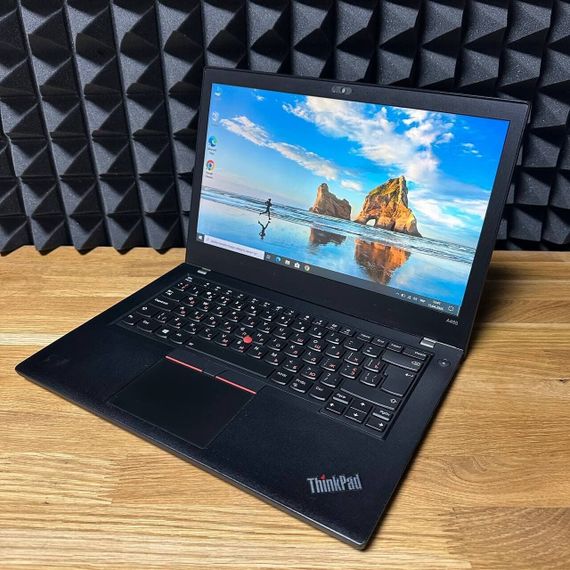 Ультрабук Lenovo ThinkPad A485 / 14" (1920x1080) IPS / AMD Ryzen 5 Pro 2500U (4 (8) ядра по 2.0 - 3.6 GHz) / 8 GB DDR4 / 256 GB SSD / AMD Radeon Vega 8 Graphics / WebCam б/в | Зображення 3