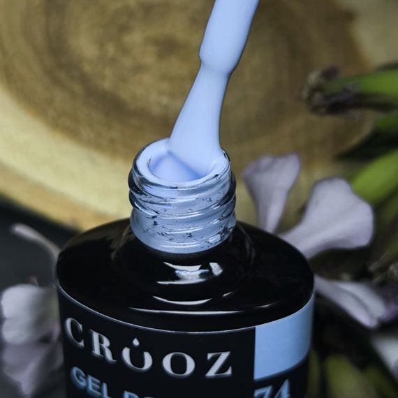 Гель-лак Crooz 74 (пастельно-небесний) 8мл
