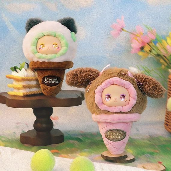 Колекційна м'яка іграшка з кільцем Морозивко Pop Top MJ-000095 Lucky Emma серії "Scoop Ice Cream" | Зображення 4