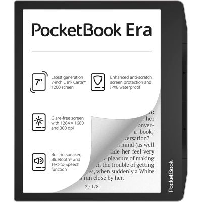Електронна книга PocketBook 700 Era, Stardust Silver (PB700-U-16-WW)