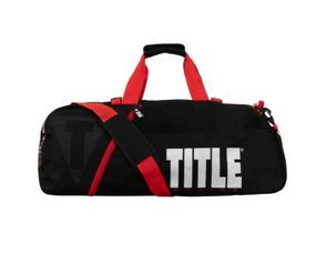 Спортивна сумка TITLE Boxing Champion Sport Bag/Backpack Black/Red (TBAG46 BK/RD)