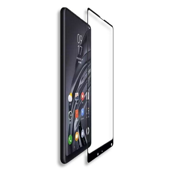 Захисне скло 2.5D на весь екран для Xiaomi Mi Mix 2 / Mix 2S колір Білий | Зображення 1