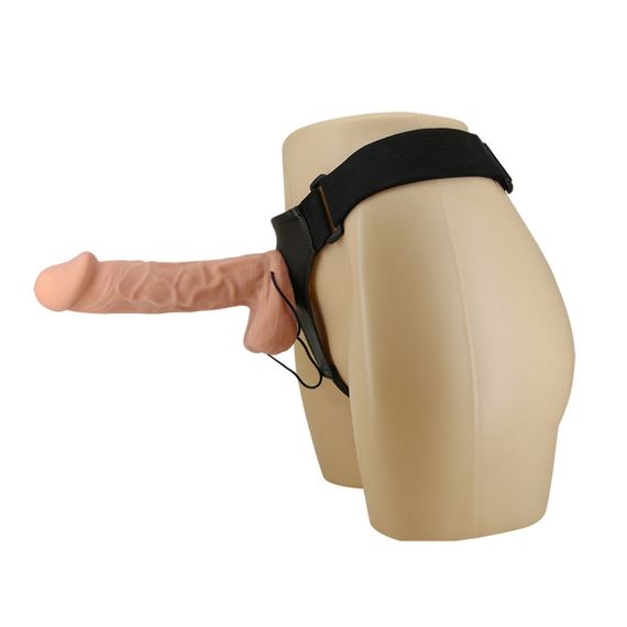 Страпон з вібро BAILE-Strap On RealDeal 10.2 Sex Aura | Зображення 4