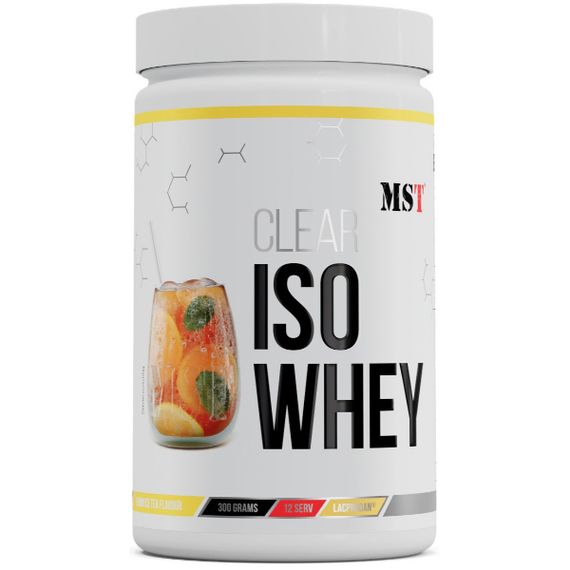 Протеїн MST Nutrition Clear Iso Whey 300 g /12 servings/ Lemon Ice Tea