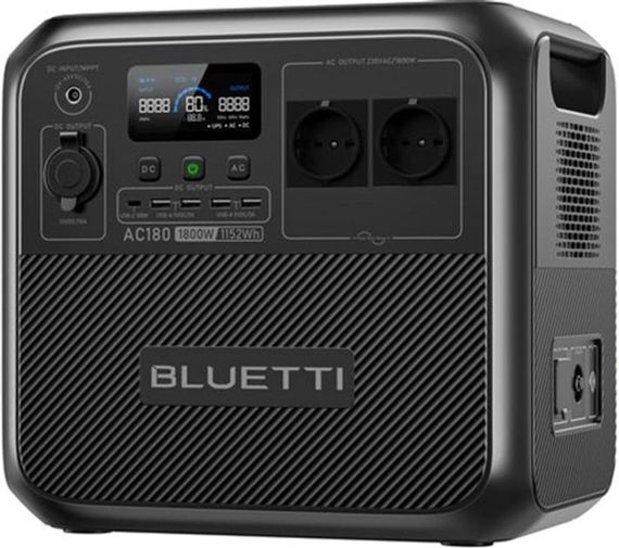 Зарядна станція Bluetti AC180 / 1800 Вт / 1152 Вт.год / LiFePO4 | Зображення 2