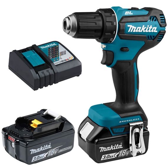 Шуруповерт аккумуляторный Makita DDF485 BEO2 (50 Нм, 1.5-13 мм, BL, LXT)