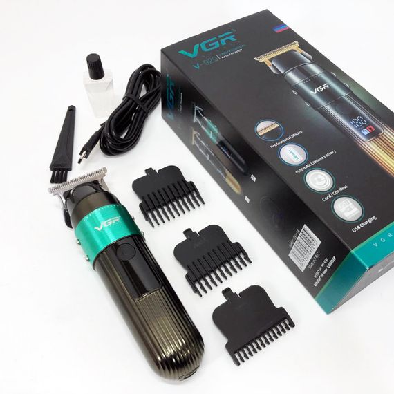 Машинка для стрижки волосся VGR V-929 акумуляторна, Машинка для стрижки волосся домашня | Зображення 1