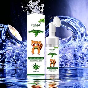 ПІНКА-МУС ДЛЯ ВМИВАННЯ SERSANLOVE ALOE AMINO ACID CLEANSER MOUSSE З ЕКСТРАКТОМ АЛОЕ 150 МЛ