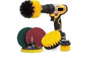 Набор щёток-насадок для дрели/шуруповёрта (DS-012)