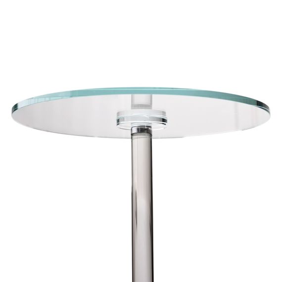 Тортівниця скляна на високій ніжці 30×70 см кругла підставка для торта, капкейків HP-4-89L | Зображення 2