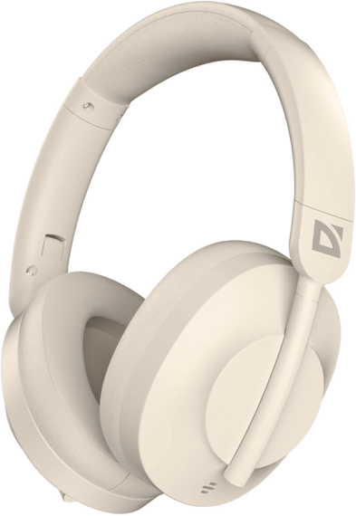 Гарнітура Defender FreeMotion B485 Bluetooth ANC Beige (63485)
