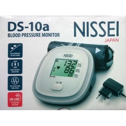 Тонометр Nissei DS-10a автоматический на плечо с адаптером гарантия 5 лет | Зображення 1
