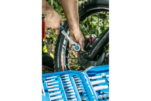 Набір інструментів 1/2", 1/4", 3, 8", HT1R444 уп 222 шт Hoegert | Зображення 5