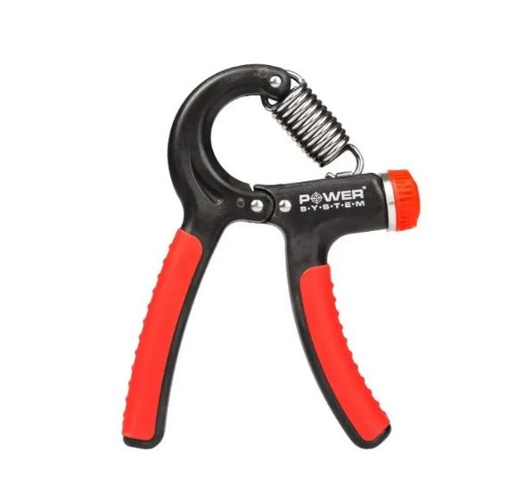 Еспандер кистьовий Power System PS-4021 з регульованим навантаженням 10-40 кг Power Hand Grip Black (PS-4021_Black) | Зображення 4