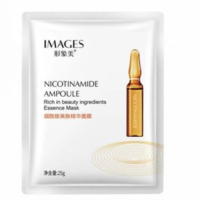 Омолаживающая тканевая маска для лица Images Nicotinamide Ampoule, 25г
