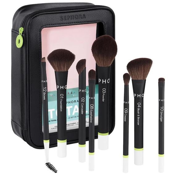 Набір пензлів для макіяжу Sephora collection The Total Brush set