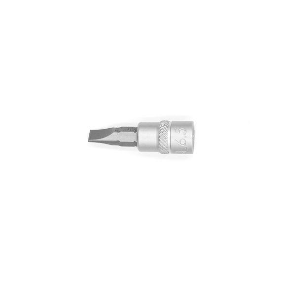 Головка торцева, 1/4IN, з насадкою SL6,5MM, RED STRIPE | Зображення 1