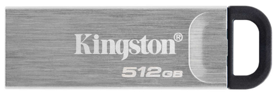 Flash Drives Kingston DataTraveler Kyson 512GB USB 3.2 (DTKN/512GB) Silver/Black